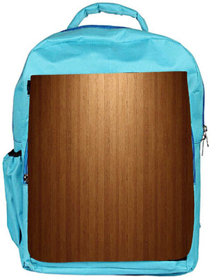 

Snoogg Eco Friendly Canvas Wood Floor Designer Backpack Rucksack School Travel Unisex Casual Canvas Bag Bookbag Satchel 5 L Backpack(Blue)