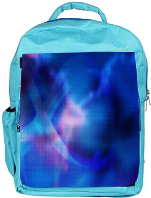 

Snoogg Eco Friendly Canvas Abstract Blue Colourback Designer Backpack Rucksack School Travel Unisex Casual Canvas Bag Bookbag Satchel 5 L Backpack(Blue)