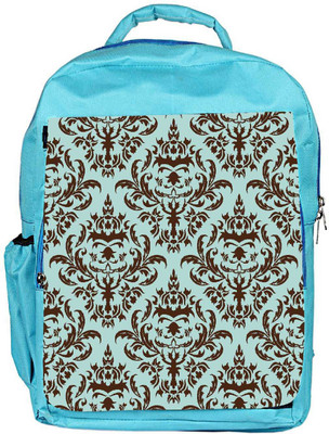

Snoogg Eco Friendly Canvas Lite Blue Pattern Designer Backpack Rucksack School Travel Unisex Casual Canvas Bag Bookbag Satchel 5 L Backpack(Blue)