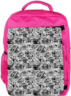 

Snoogg Eco Friendly Canvas Life Cycle Uno Backpack Rucksack School Travel Unisex Casual Canvas Bag Bookbag Satchel 5 L Backpack(Pink)