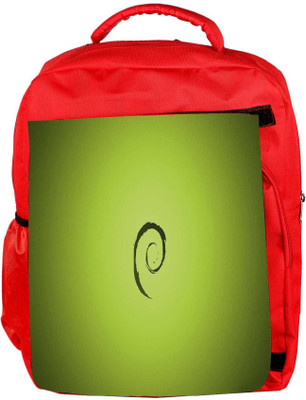 

Snoogg Eco Friendly Canvas E On Green Pattern Design Designer Backpack Rucksack School Travel Unisex Casual Canvas Bag Bookbag Satchel 5 L Backpack(Red)