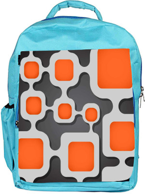 

Snoogg Eco Friendly Canvas Digital Tube Backpack Rucksack School Travel Unisex Casual Canvas Bag Bookbag Satchel 5 L Backpack(Blue)