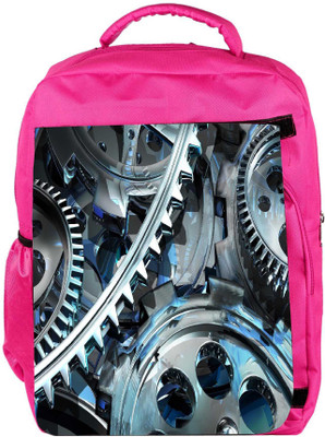 

Snoogg Eco Friendly Canvas Red Filler Designer Backpack Rucksack School Travel Unisex Casual Canvas Bag Bookbag Satchel 5 L Backpack(Pink)