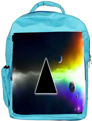 

Snoogg Eco Friendly Canvas Abstarct Black Triangle Designer Backpack Rucksack School Travel Unisex Casual Canvas Bag Bookbag Satchel 5 L Backpack(Blue)