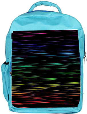

Snoogg Eco Friendly Canvas Laser Shower 2414 Backpack Rucksack School Travel Unisex Casual Canvas Bag Bookbag Satchel 5 L Backpack(Blue)