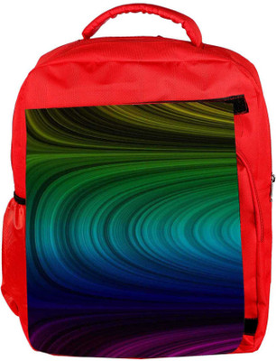 

Snoogg Eco Friendly Canvas Power Laser Energy 2395 Backpack Rucksack School Travel Unisex Casual Canvas Bag Bookbag Satchel 5 L Backpack(Red)