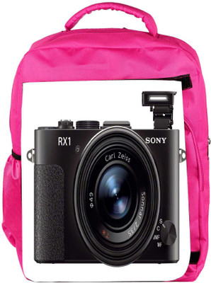 

Snoogg Eco Friendly Canvas Sony Camera Backpack Rucksack School Travel Unisex Casual Canvas Bag Bookbag Satchel 5 L Backpack(Pink)