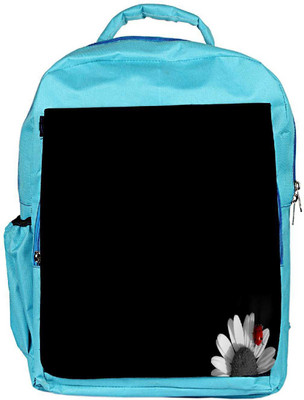 

Snoogg Eco Friendly Canvas White Sunflower Petal Designer Backpack Rucksack School Travel Unisex Casual Canvas Bag Bookbag Satchel 5 L Backpack(Blue)