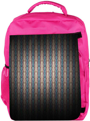 

Snoogg Eco Friendly Canvas Multicolor Pattern Design Designer Backpack Rucksack School Travel Unisex Casual Canvas Bag Bookbag Satchel 5 L Backpack(Pink)