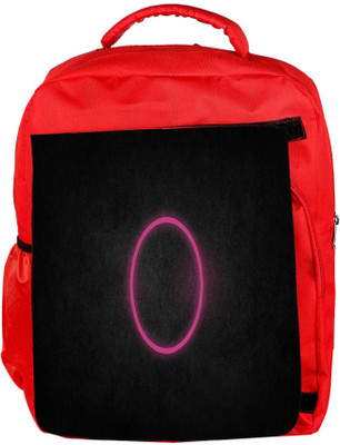 

Snoogg Eco Friendly Canvas Minimalistic Dark Designer Backpack Rucksack School Travel Unisex Casual Canvas Bag Bookbag Satchel 5 L Backpack(Red)