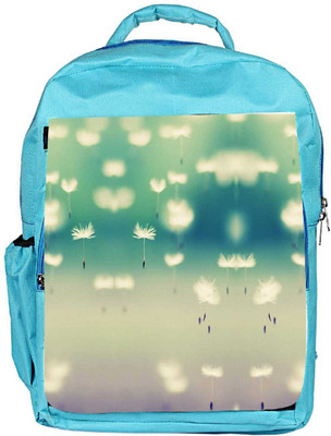 

Snoogg Eco Friendly Canvas Dandelion White Backpack Rucksack School Travel Unisex Casual Canvas Bag Bookbag Satchel 5 L Backpack(Blue)
