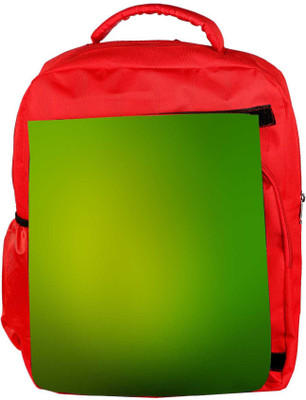 

Snoogg Eco Friendly Canvas Leavy Green Design Designer Backpack Rucksack School Travel Unisex Casual Canvas Bag Bookbag Satchel 5 L Backpack(Red)