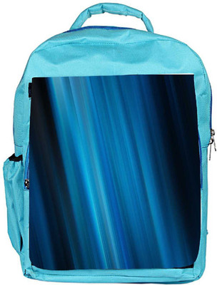 

Snoogg Eco Friendly Canvas Cool Blue Light Designer Backpack Rucksack School Travel Unisex Casual Canvas Bag Bookbag Satchel 5 L Backpack(Blue)
