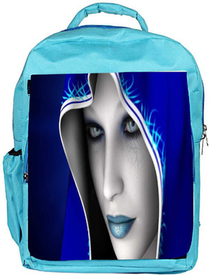 

Snoogg Eco Friendly Canvas Fantastique Art Digital Designer Backpack Rucksack School Travel Unisex Casual Canvas Bag Bookbag Satchel 5 L Backpack(Blue)