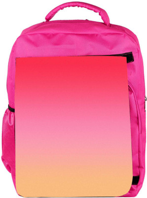 

Snoogg Eco Friendly Canvas Light Rise Backpack Rucksack School Travel Unisex Casual Canvas Bag Bookbag Satchel 5 L Backpack(Pink)