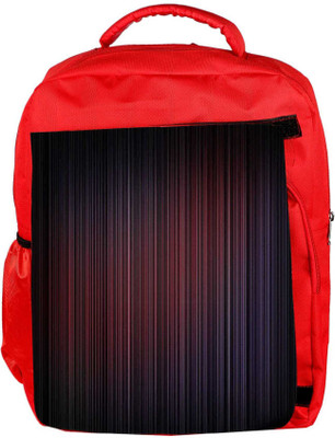 

Snoogg Eco Friendly Canvas Purple Pattern Design Designer Backpack Rucksack School Travel Unisex Casual Canvas Bag Bookbag Satchel 5 L Backpack(Red)
