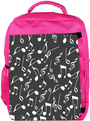 

Snoogg Eco Friendly Canvas White Strings Designer Backpack Rucksack School Travel Unisex Casual Canvas Bag Bookbag Satchel 5 L Backpack(Pink)