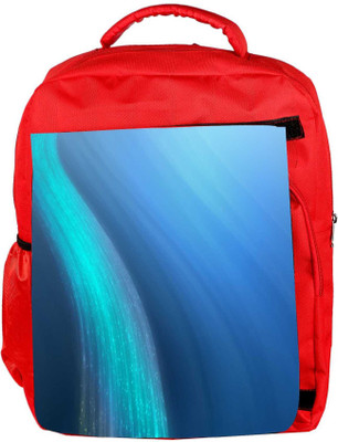 

Snoogg Eco Friendly Canvas Sparkling Path Designer Backpack Rucksack School Travel Unisex Casual Canvas Bag Bookbag Satchel 5 L Backpack(Red)