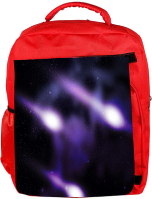 

Snoogg Eco Friendly Canvas Comets Outer Space Backdrop Backpack Rucksack School Travel Unisex Casual Canvas Bag Bookbag Satchel 5 L Backpack(Red)