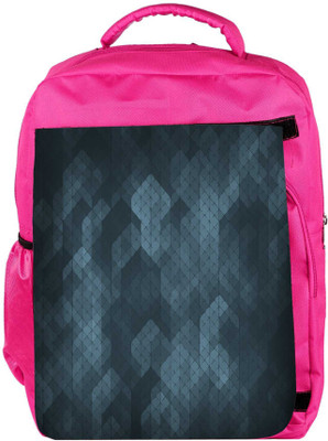 

Snoogg Eco Friendly Canvas Pattern Abstract Designer Backpack Rucksack School Travel Unisex Casual Canvas Bag Bookbag Satchel 5 L Backpack(Pink)