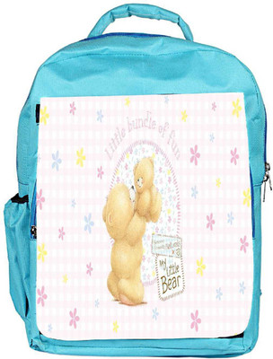 

Snoogg Eco Friendly Canvas Baby Designer Backpack Rucksack School Travel Unisex Casual Canvas Bag Bookbag Satchel 5 L Backpack(Blue)