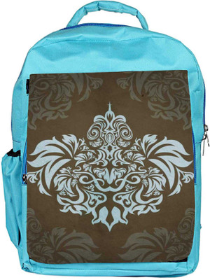 

Snoogg Eco Friendly Canvas Motif Patterns Backpack Rucksack School Travel Unisex Casual Canvas Bag Bookbag Satchel 5 L Backpack(Blue)