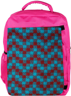 

Snoogg Eco Friendly Canvas Zig Zag Design 2375 Backpack Rucksack School Travel Unisex Casual Canvas Bag Bookbag Satchel 5 L Backpack(Pink)