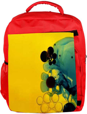 

Snoogg Eco Friendly Canvas Aqua Backpack Rucksack School Travel Unisex Casual Canvas Bag Bookbag Satchel 5 L Backpack(Red)