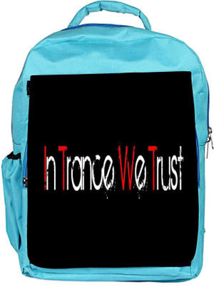 

Snoogg Eco Friendly Canvas In Trance We Trust Backpack Rucksack School Travel Unisex Casual Canvas Bag Bookbag Satchel 5 L Backpack(Blue)