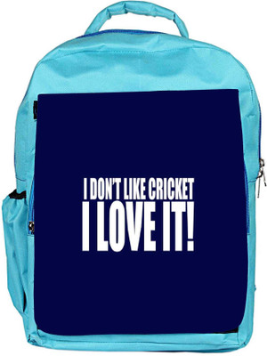 

Snoogg Eco Friendly Canvas Love Cricket Backpack Rucksack School Travel Unisex Casual Canvas Bag Bookbag Satchel 5 L Backpack(Blue)