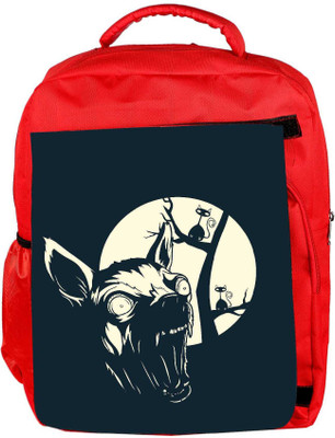 

Snoogg Eco Friendly Canvas Funny T Shirt Design With Angry Chihuahua Backpack Rucksack School Travel Unisex Casual Canvas Bag Bookbag Satchel 5 L Backpack(Red)