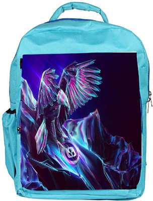 

Snoogg Eco Friendly Canvas Abstract Eagle Designer Backpack Rucksack School Travel Unisex Casual Canvas Bag Bookbag Satchel 5 L Backpack(Blue)