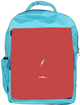 

Snoogg Eco Friendly Canvas Pink Petal Flower Designer Backpack Rucksack School Travel Unisex Casual Canvas Bag Bookbag Satchel 5 L Backpack(Blue)