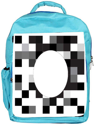 

Snoogg Eco Friendly Canvas Your Text Here Designer Backpack Rucksack School Travel Unisex Casual Canvas Bag Bookbag Satchel 5 L Backpack(Blue)