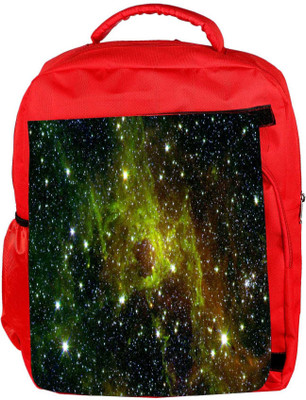 

Snoogg Eco Friendly Canvas Galaxy Designer Backpack Rucksack School Travel Unisex Casual Canvas Bag Bookbag Satchel 5 L Backpack(Red)