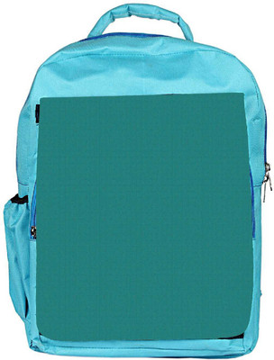 

Snoogg Eco Friendly Canvas Pixel Art Turquoise Designer Backpack Rucksack School Travel Unisex Casual Canvas Bag Bookbag Satchel 5 L Backpack(Blue)