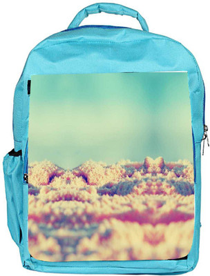 

Snoogg Eco Friendly Canvas Beach Sands Backpack Rucksack School Travel Unisex Casual Canvas Bag Bookbag Satchel 5 L Backpack(Blue)