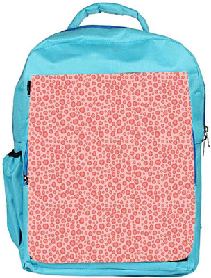 

Snoogg Eco Friendly Canvas Abstract Pink Pattern Design Designer Backpack Rucksack School Travel Unisex Casual Canvas Bag Bookbag Satchel 5 L Backpack(Blue)