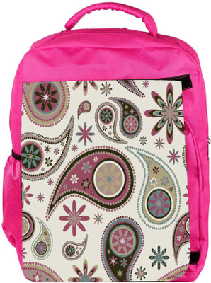 

Snoogg Eco Friendly Canvas Amazed Pattern Designer Backpack Rucksack School Travel Unisex Casual Canvas Bag Bookbag Satchel 5 L Backpack(Pink)