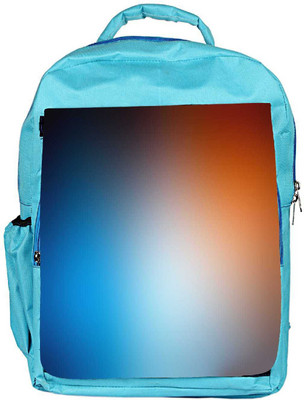 

Snoogg Eco Friendly Canvas Mixed Faded Design Designer Backpack Rucksack School Travel Unisex Casual Canvas Bag Bookbag Satchel 5 L Backpack(Blue)