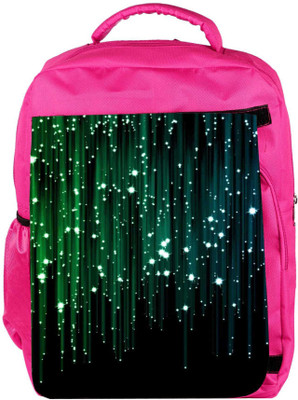 

Snoogg Eco Friendly Canvas Laser Shower 2404 Backpack Rucksack School Travel Unisex Casual Canvas Bag Bookbag Satchel 5 L Backpack(Pink)