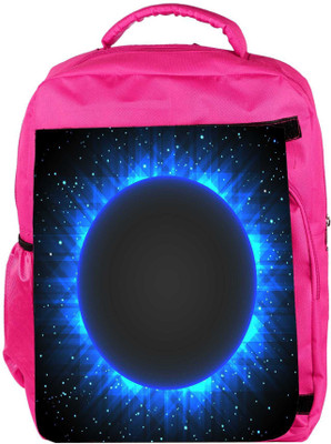 

Snoogg Eco Friendly Canvas Eclipse Background Backpack Rucksack School Travel Unisex Casual Canvas Bag Bookbag Satchel 5 L Backpack(Pink)