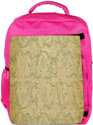 

Snoogg Eco Friendly Canvas Patterns Textures Designer Backpack Rucksack School Travel Unisex Casual Canvas Bag Bookbag Satchel 5 L Backpack(Pink)