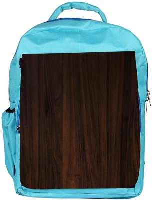 

Snoogg Eco Friendly Canvas Dark Wood Textures Designer Backpack Rucksack School Travel Unisex Casual Canvas Bag Bookbag Satchel 5 L Backpack(Blue)