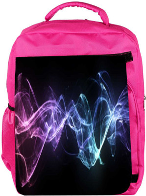 

Snoogg Eco Friendly Canvas Enegry Splash Backpack Rucksack School Travel Unisex Casual Canvas Bag Bookbag Satchel 5 L Backpack(Pink)