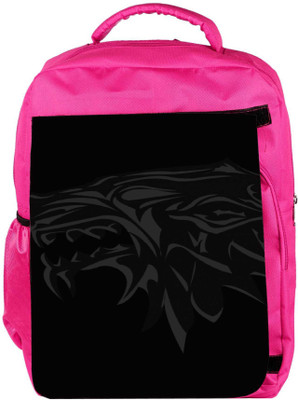 

Snoogg Eco Friendly Canvas House Music Designer Backpack Rucksack School Travel Unisex Casual Canvas Bag Bookbag Satchel 5 L Backpack(Pink)