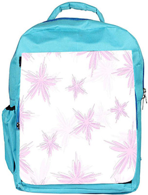 

Snoogg Eco Friendly Canvas Abstract Pink White Pattern Designer Backpack Rucksack School Travel Unisex Casual Canvas Bag Bookbag Satchel 5 L Backpack(Blue)