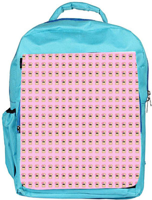 

Snoogg Eco Friendly Canvas Girly Toast Backpack Rucksack School Travel Unisex Casual Canvas Bag Bookbag Satchel 5 L Backpack(Blue)