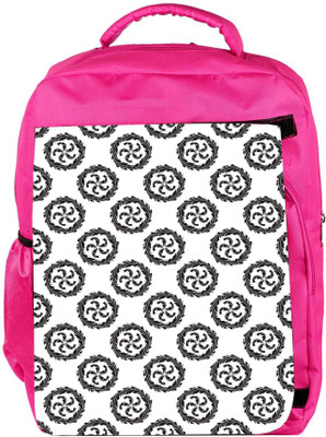 

Snoogg Eco Friendly Canvas Zig Zag Pattern Designer Backpack Rucksack School Travel Unisex Casual Canvas Bag Bookbag Satchel 5 L Backpack(Pink)