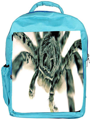

Snoogg Eco Friendly Canvas Black Spider Designer Backpack Rucksack School Travel Unisex Casual Canvas Bag Bookbag Satchel 5 L Backpack(Blue)